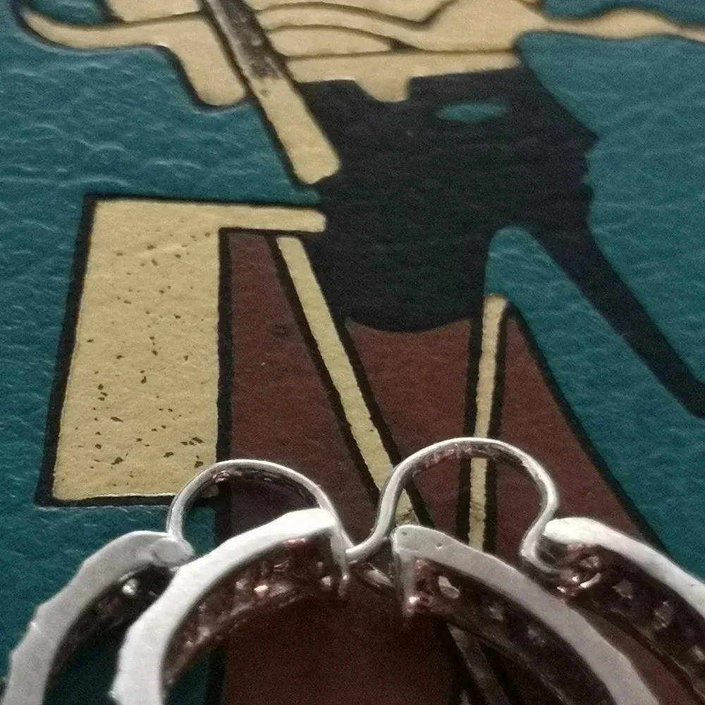 Custom 925 hoops - Picture 4 of 4